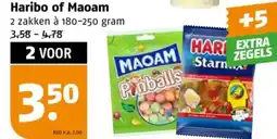 Poiesz Haribo of Maoam aanbieding