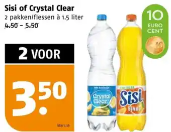 Poiesz Sisi of Crystal Clear aanbieding