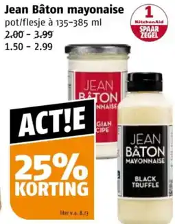 Poiesz Jean Bâton mayonaise aanbieding