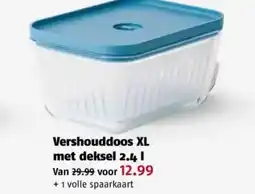 Poiesz Vershouddoos XL met deksel aanbieding