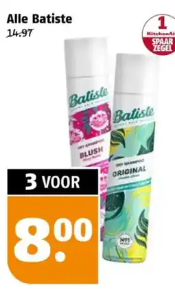 Poiesz Alle Batiste aanbieding