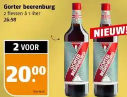 Poiesz Gorter beerenburg aanbieding