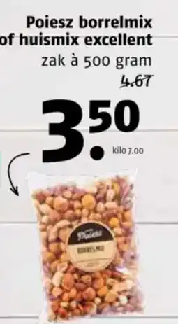 Poiesz Poiesz borrelmix of huismix excellent aanbieding