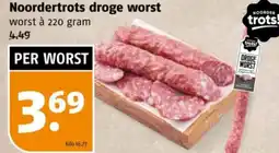 Poiesz Noordertrots droge worst aanbieding