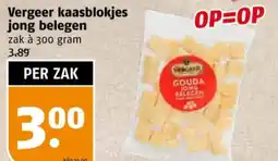 Poiesz Vergeer kaasblokjes jong belegen aanbieding