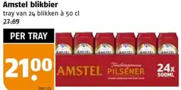 Poiesz Amstel blikbier aanbieding