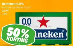 Poiesz Heineken 0.0% aanbieding