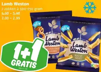 Poiesz Lamb Weston aanbieding