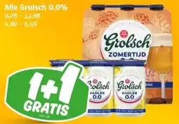Poiesz Alle Grolsch 0.0% aanbieding