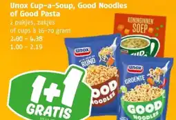 Poiesz Unox Cup-a-Soup, Good Noodles of Good Pasta aanbieding