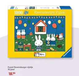 Bruna Puzzel Ravensburger nijntje aanbieding