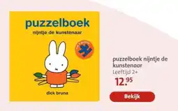 Bruna puzzelboek nijntje de kunstenaar aanbieding