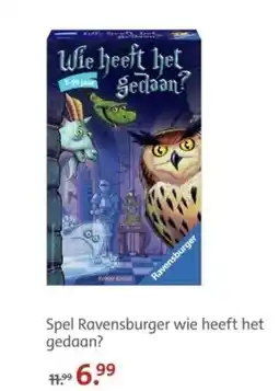 Bruna Spel Ravensburger wie heeft het gedaan? aanbieding
