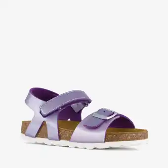 Scapino Hush Puppies kinder bio sandalen paars aanbieding