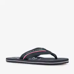 Scapino Tommy Hilfiger heren teenslippers blauw aanbieding