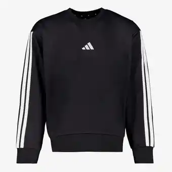 Scapino Adidas M 3S FL heren sweater zwart aanbieding