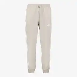 Scapino Adidas M 3S FL TC PT heren joggingbroek lichtgrijs aanbieding