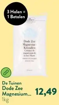 Holland & Barrett Dode Zee Magnesium Kristallen aanbieding