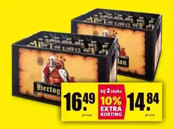 Nettorama Hertog Jan bier aanbieding
