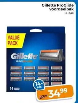 Trekpleister Gillette ProGlide voordeelpak aanbieding