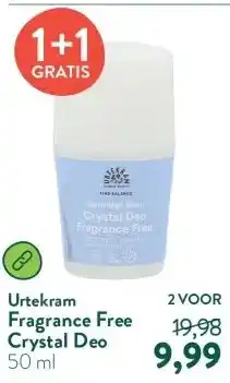 Holland & Barrett Fragrance Free Crystal Deo aanbieding