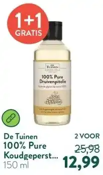 Holland & Barrett 100% Pure Koudgeperste Druivenpitolie aanbieding