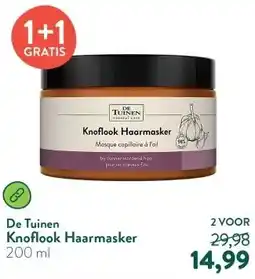 Holland & Barrett Knoflook Haarmasker aanbieding