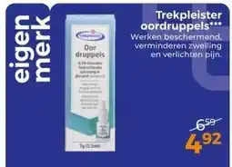 Trekpleister Trekpleister oordruppels*** aanbieding