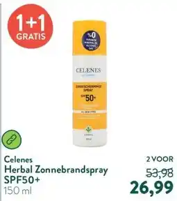 Holland & Barrett Herbal Zonnebrandspray SPF50+ aanbieding