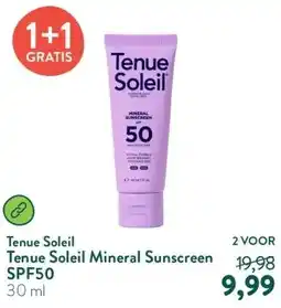 Holland & Barrett Tenue Soleil Mineral Sunscreen SPF50 aanbieding