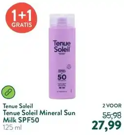 Holland & Barrett Tenue Soleil Mineral Sun Milk SPF50 aanbieding