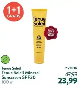 Holland & Barrett Tenue Soleil Mineral Sunscreen SPF30 aanbieding