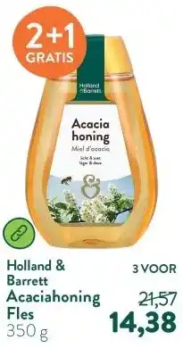 Holland & Barrett Acaciahoning Fles aanbieding