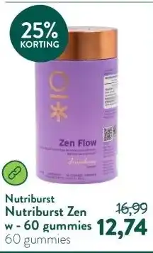 Holland & Barrett Nutriburst Zen w - 60 gummies aanbieding