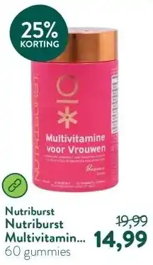 Holland & Barrett Nutriburst Multivitamine voor Vrouwen - 60 gummies aanbieding