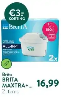 Holland & Barrett BRITA MAXTRA+ Waterfilterpatroon aanbieding