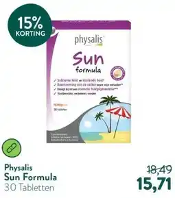 Holland & Barrett Sun Formula aanbieding