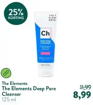 Holland & Barrett The Elements Deep Pore Cleanser aanbieding