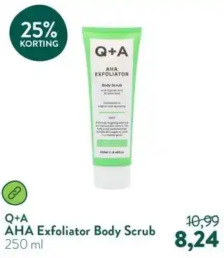 Holland & Barrett AHA Exfoliator Body Scrub aanbieding