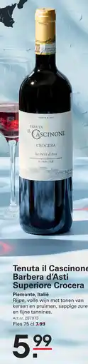 Sligro Tenuta il Cascinone Barbera d'Asti Superiore Crocera aanbieding