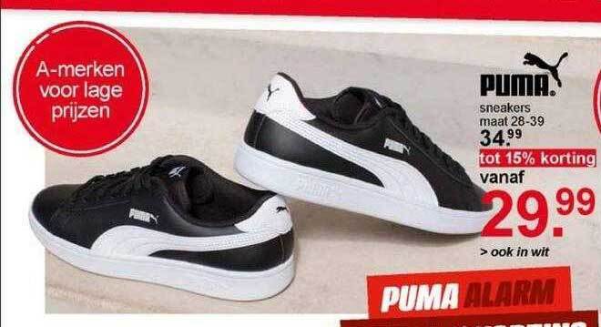 Puma dames sneakers folder aanbieding bij Scapino - details