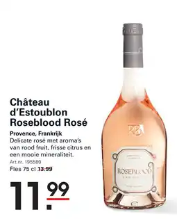 Sligro Château d'Estoublon Roseblood Rosé aanbieding