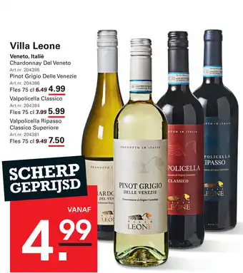 Sligro Villa Leone aanbieding