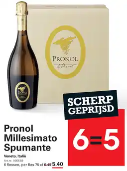 Sligro Pronol Millesimato Spumante aanbieding