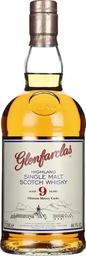 Drankdozijn Glenfarclas 9 years Oloroso Sherry Cask 70CL aanbieding