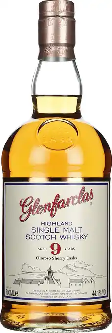 Drankdozijn Glenfarclas 9 years Oloroso Sherry Cask 70CL aanbieding