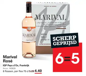 Sligro Marival Rosé aanbieding