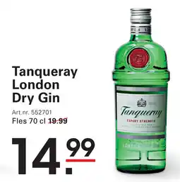 Sligro Tanqueray London Dry Gin aanbieding