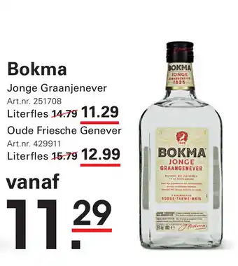 Sligro Bokma aanbieding
