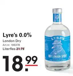 Sligro Lyre's 0.0% aanbieding
